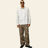 Standard Logo Shirt Natural Stripe