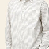 Standard Logo Shirt Natural Stripe