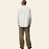 Standard Logo Shirt Natural Stripe
