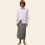 Standard Logo Shirt Purple Stripe