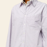 Standard Logo Shirt Purple Stripe