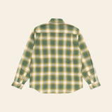 Beach Ombre Plaid Shirt Green