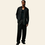Mesh Track Pant Black