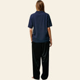 Mesh Track Pant Black