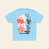 Tall Dice Tee Sky Blue
