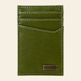 Nopal Leather Cardholder Green