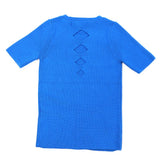 Tiempos Knit T Shirt Black Caviar