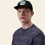 Luggage Label Cap Black