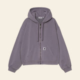W Hooded Hoggard Jacket Shady Purple