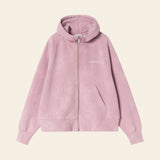 W Hooded Painter Jacket Hortensia