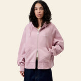 W Hooded Painter Jacket Hortensia