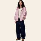 W Hooded Painter Jacket Hortensia