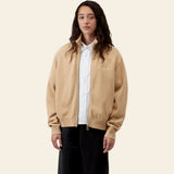 W Kori Sweater Jacket Dusty H Brown