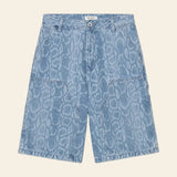 W Snake Nixon Double Knee Short Snake Camo, Blue