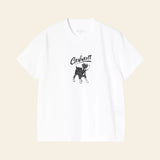 W S/S Pup T-Shirt White