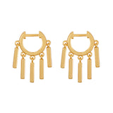 The Highline Lafayette Earrings Gold