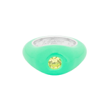 The Highline MATCHA LATTE BAND RING