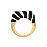 The Highline Zebra Zebra Ring Black & White